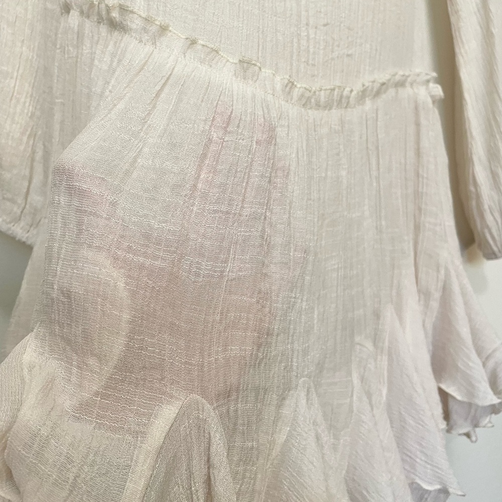 Boho Ruffle Hem Dress - Picture 5 of 6